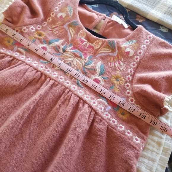 THML | Anthropologie Vintage Embroidered Top - Picture 7 of 8